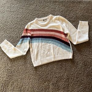 Forever 21 Rainbow Sweater